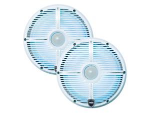 Wet Sounds Revo6 6.5-Inch 200W White LED Full Range Marine Speakers