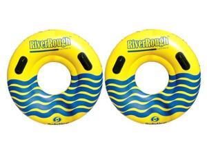 2 NEW Swimline 17035ST Swimming Pool River Rough 48" Heavy Duty Floating Tubes 2 NEW Swimline 17035ST Swimming Pool River Rough 48" Heavy Duty Floating Tubes