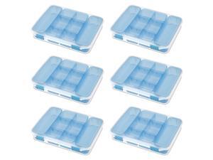 Sterilite Divided Storage Case for Crafting and Hardware (6 Pack) | 14028606 Sterilite Divided Storage Case for Crafting and Hardware (6 Pack) | 14028606