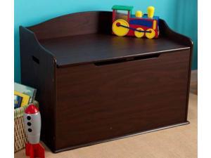KidKraft Austin Wood Toy Box Chest and Children Bench - Espresso | 14956