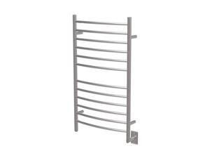Amba Radiant Hardwired Curved 10 Bar Bathroom Towel Warmer, Polished Amba Radiant Hardwired Curved 10 Bar Bathroom Towel Warmer, Polished