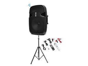 Pyle PPHP122BMU 800W Bluetooth PA DJ Loudspeaker Speaker + Accessories + Stand Pyle PPHP122BMU 800W Bluetooth PA DJ Loudspeaker Speaker + Accessories + Stand