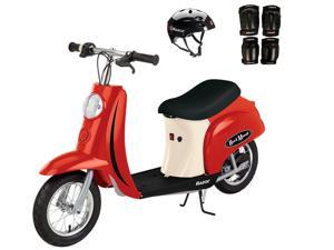 kids red scooter