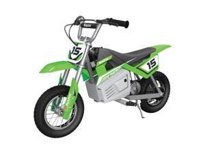 Razor MX400 Dirt Rocket 24V Electric Toy Motocross Motorcycle Dirt Bike, Green Razor MX400 Dirt Rocket 24V Electric Toy Motocross Motorcycle Dirt Bike, Green