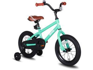 vilano girl's 16 inch bike with training wheels and basket