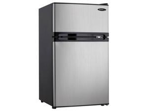 Danby 3.1 Cu.Ft. Stainless Two Door Compact Refrigerator Danby 3.1 Cu.Ft. Stainless Two Door Compact Refrigerator