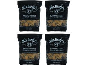 Jack Daniel's Whiskey Barrel Smoking Oak Wood Chips, 180 Cubic Inches (4 Pack) Jack Daniel's Whiskey Barrel Smoking Oak Wood Chips, 180 Cubic Inches (4 Pack)