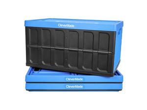 CleverMade Collapsible Storage Bins 62L 