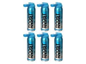 Boost Oxygen Canned 2-Liter Natural Oxygen Canister, Peppermint (6 Pack) Boost Oxygen Canned 2-Liter Natural Oxygen Canister, Peppermint (6 Pack)