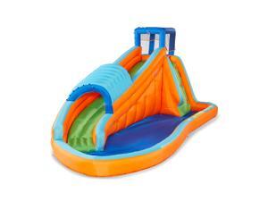 Banzai 90330 Surf Rider Inflatable Backyard Outdoor Water Park with Blow Motor Banzai 90330 Surf Rider Inflatable Backyard Outdoor Water Park with Blow Motor