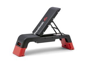 Reebok Professional Multi-Purpose Aerobic Challenging Home Fitness Deck, Black Reebok Professional Multi-Purpose Aerobic Challenging Home Fitness Deck, Black