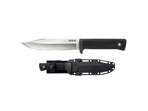 COLD STEEL 35AN COLD STEEL SRK FIXED BLADE 6.0 IN PLAIN KRATON HANDLE COLD STEEL 35AN COLD STEEL SRK FIXED BLADE 6.0 IN PLAIN KRATON HANDLE