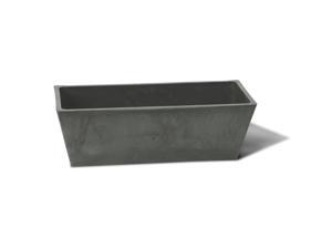 Algreen Valencia Inside/Outside 20" x 7.5" x 6.5" Windowsill Plant Box, Charcoal Algreen Valencia Inside/Outside 20" x 7.5" x 6.5" Windowsill Plant Box, Charcoal