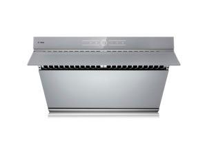 FOTILE Gray Unique Side Draft Cabinet Wall Mount Modern Kitchen Range Hood Vent FOTILE Gray Unique Side Draft Cabinet Wall Mount Modern Kitchen Range Hood Vent