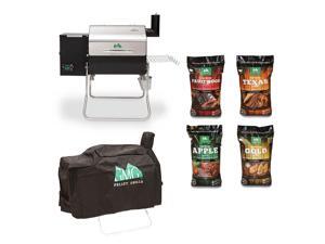 Green Mountain Davy Crockett Wifi Wood Pellet Grill with Cover & Pellet (4 Pack) Green Mountain Davy Crockett Wifi Wood Pellet Grill with Cover & Pellet (4 Pack)