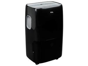 TCL TDW50EP20 50-Pint Dehumidifier with Bucket and Built-In Pump Black TCL TDW50EP20 50-Pint Dehumidifier with Bucket and Built-In Pump Black