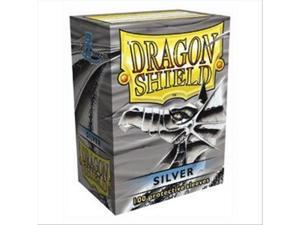Dragon Shields: Standard Size - Silver (100) Dragon Shields: Standard Size - Silver (100)