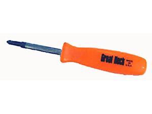 Great Neck SD4BC 4-in-1 Screwdriver with Interchangable Phillips/Standard Bits Assorted Colors Great Neck SD4BC 4-in-1 Screwdriver with Interchangable Phillips/Standard Bits Assorted Colors