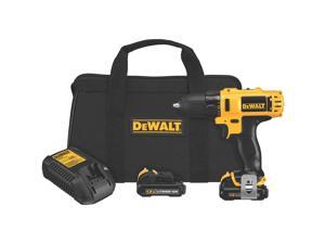 DEWALT DCD710S2 Drill Driver Kit, 3/8", 12V, Limited Quantities Available DEWALT DCD710S2 Drill Driver Kit, 3/8", 12V, Limited Quantities Available