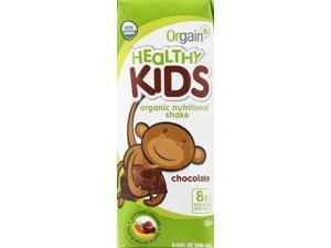 Healthy Kids Organic Nutritional Shake - Chocolate - Orgain - 8.25 oz - Liquid