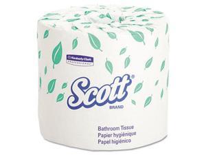 Scott Standard Roll Bathroom Tissue 2-Ply 550 Sheets/Roll 80/Carton 04460