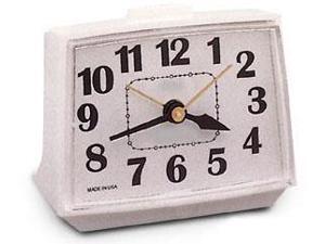 Equity Lacrosse 4" Electric Analog Alarm Clock Equity Lacrosse 4" Electric Analog Alarm Clock