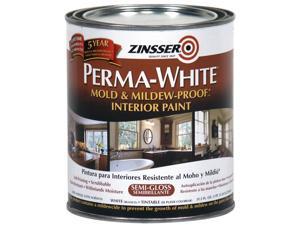 Interior Paint,White,Semi-Gloss,1 qt. ZINSSER 2754 Interior Paint,White,Semi-Gloss,1 qt. ZINSSER 2754