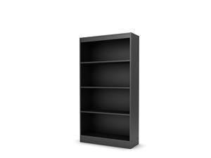 South Shore 7270767 Axess Shelf Bookcase - Pure Black
