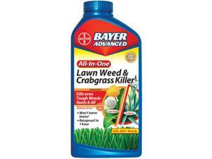 Bayer 704140A All-In-One Lawn Weed & Crabgrass Killer - 32 Oz. Bayer 704140A All-In-One Lawn Weed & Crabgrass Killer - 32 Oz.