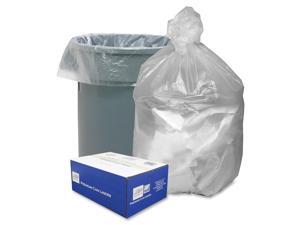 Webster WBIHD404812N High Density Resin Can Liners Pack of 250 Webster WBIHD404812N High Density Resin Can Liners Pack of 250