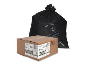 Nature Saver Trash Can Liners Rcycld 56 Gal 1.25mil 43"x48" 100/BX BK 00992 Nature Saver Trash Can Liners Rcycld 56 Gal 1.25mil 43"x48" 100/BX BK 00992