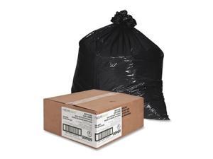 Nature Saver Trash Can Liners Rcycld 31-33 Gal 1.25mil 33"x49" 100/BX BK 00989 Nature Saver Trash Can Liners Rcycld 31-33 Gal 1.25mil 33"x49" 100/BX BK 00989