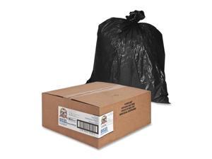 Genuine Joe Heavy-Duty Trash Bags 1.5 Mil 31-39 Gallon 100/CT Black 01533 Genuine Joe Heavy-Duty Trash Bags 1.5 Mil 31-39 Gallon 100/CT Black 01533