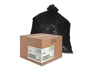 Nature Saver Trash Can Liners Rcycld 55-60 Gal 1.65mil 38"x58" 100/BX BK 00994 Nature Saver Trash Can Liners Rcycld 55-60 Gal 1.65mil 38"x58" 100/BX BK 00994