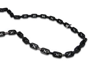 Black Stainless Steel Men's Necklace