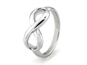 Tioneer R51022-085 Sterling Silver Infinity Ring