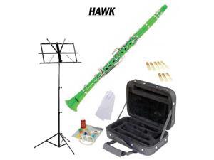 Hawk Blue Bb Clarinet Package With Case Reeds Music Stand Cleaning Kit Newegg Com