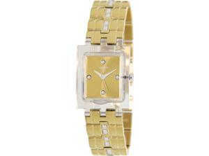 Swatch Originals Classic White Barrette Champagne Dial Steel Watch SUBK151G Swatch Originals Classic White Barrette Champagne Dial Steel Watch SUBK151G