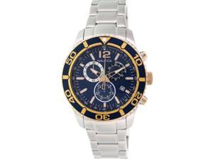 Men's Nautica Silver NST 09 Chronograph Steel Watch NAD18500G Men's Nautica Silver NST 09 Chronograph Steel Watch NAD18500G