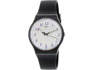 Swatch Women's Originals SUOB718 Black Silicone Swiss Quartz Watch Swatch Women's Originals SUOB718 Black Silicone Swiss Quartz Watch