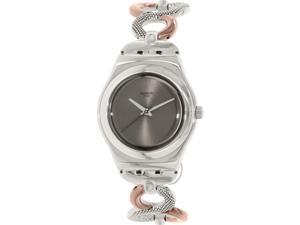 Swatch Women's Irony YLS183G Silver Stainless-Steel Quartz Watch Swatch Women's Irony YLS183G Silver Stainless-Steel Quartz Watch