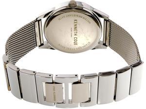 Kenneth Cole Men's 10030779 Silver Stainless-Steel Quartz Watch