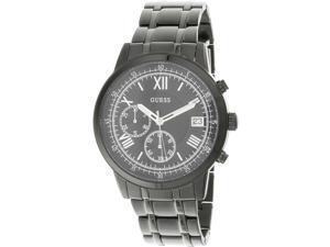 Guess Men's U1001G3 Black Stainless-Steel Japanese Quartz Fashion Watch Guess Men's U1001G3 Black Stainless-Steel Japanese Quartz Fashion Watch