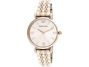 Emporio Armani Women's AR11059 Rose-Gold Stainless-Steel Japanese Quartz Fashion Watch Emporio Armani Women's AR11059 Rose-Gold Stainless-Steel Japanese Quartz Fashion Watch