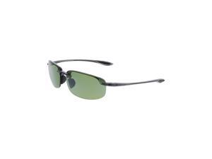 Maui Jim Men's Polarized Ho'Okipa HT807-1115 Green Rimless Sunglasses Maui Jim Men's Polarized Ho'Okipa HT807-1115 Green Rimless Sunglasses