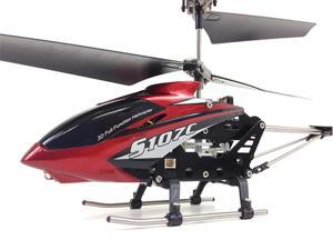 Syma S107C 3-Channel RC Helicopter with Camera - Red