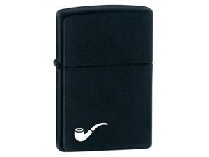 Zippo 218PL Windproof Pipe Lighter Lighter in Black Matte Zippo 218PL Windproof Pipe Lighter Lighter in Black Matte