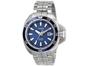Citizen NB1031-53L Men's Signature Grand Touring Blue Dial Steel Bracelet Automa Citizen NB1031-53L Men's Signature Grand Touring Blue Dial Steel Bracelet Automa