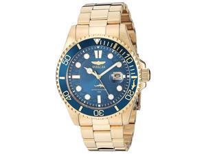 Invicta 30024 Men's Pro Diver Yellow Gold Steel Blue Dial Watch Invicta 30024 Men's Pro Diver Yellow Gold Steel Blue Dial Watch