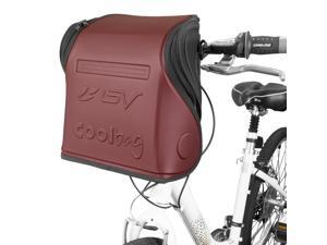 BV Insulated Handlebar Cooler Bag for Warm or Cold Items - With Shoulder Strap and Quick-Release Handlebar Mount, BV-HB3-RD BV Insulated Handlebar Cooler Bag for Warm or Cold Items - With Shoulder Strap and Quick-Release Handlebar Mount, BV-HB3-RD